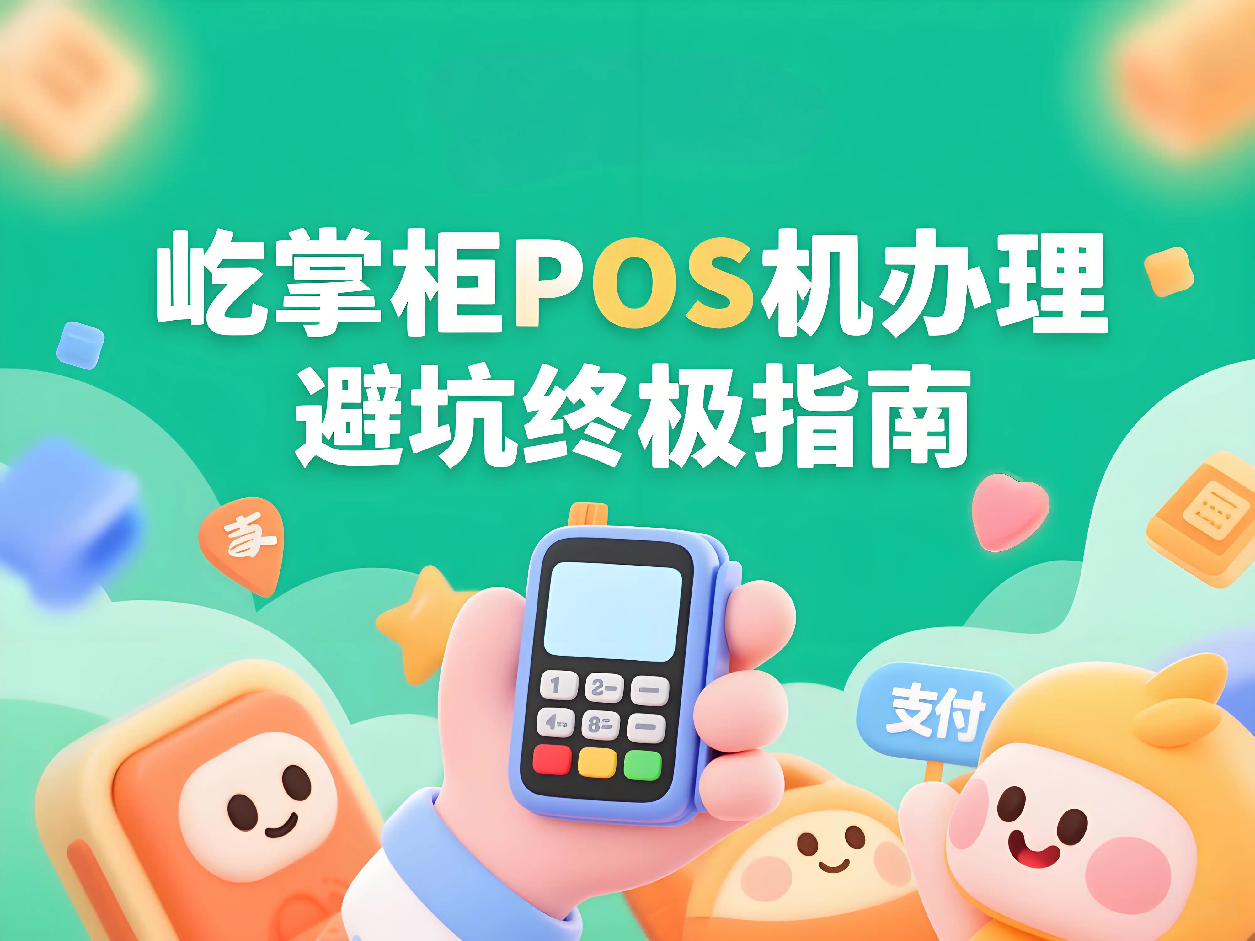 屹掌柜POS机办理避坑终极指南：看懂这些套路，告别被“割韭菜”！